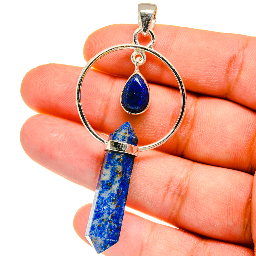Lapis Lazuli Pendants handcrafted by Ana Silver Co - PD16151