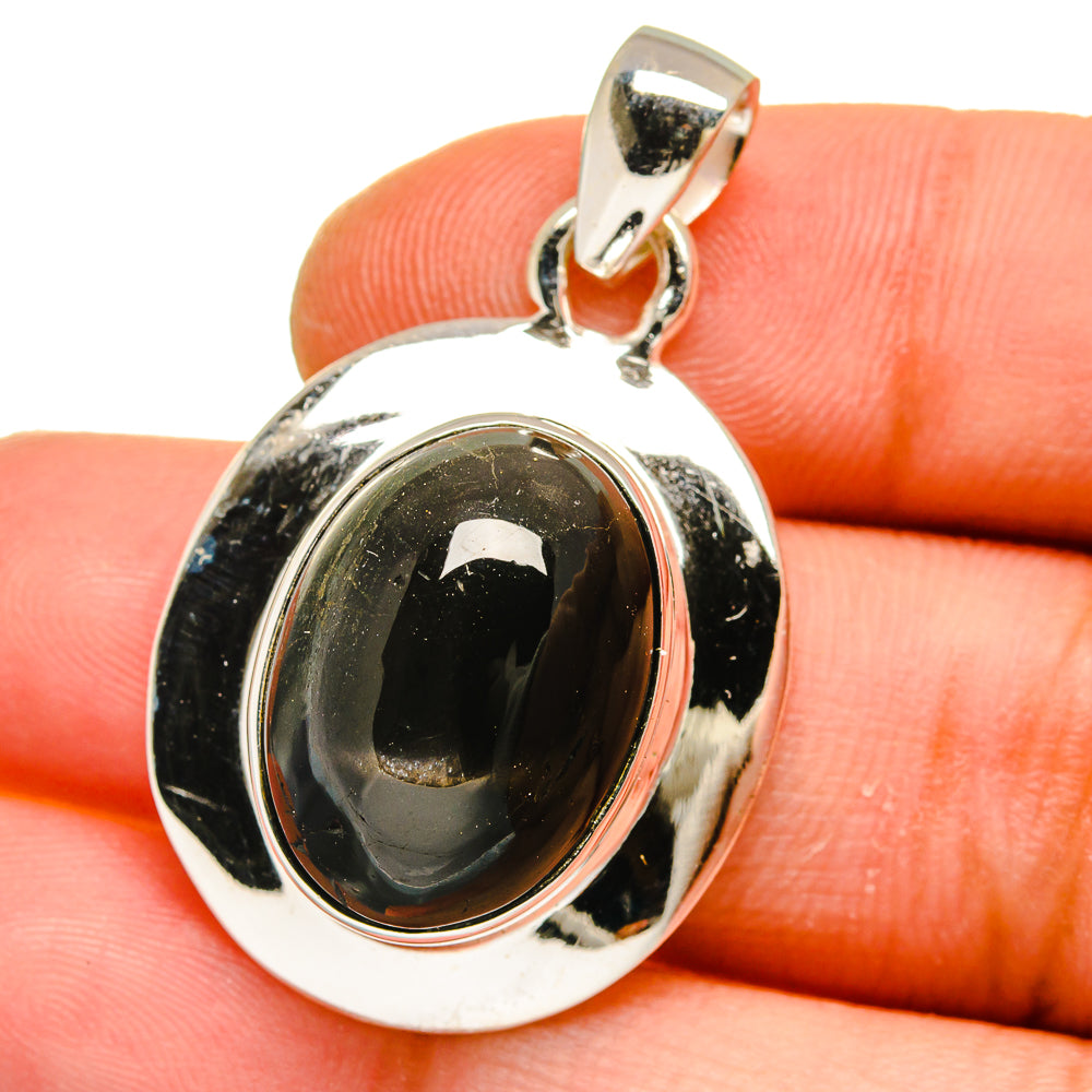 Star Diopside Pendants handcrafted by Ana Silver Co - PD16177