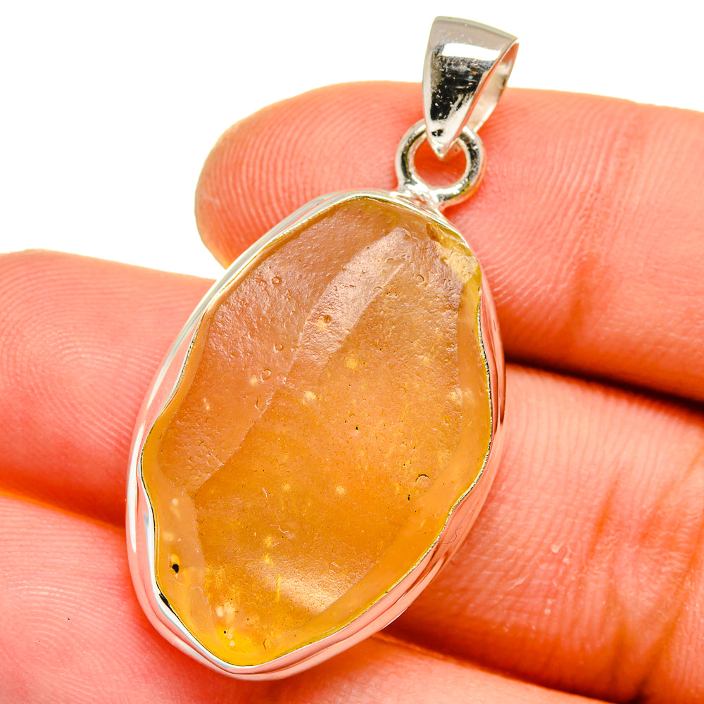 Libyan Glass Pendants handcrafted by Ana Silver Co - PD16180