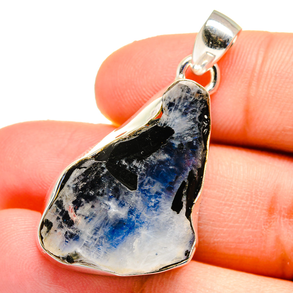 Rainbow Moonstone Pendants handcrafted by Ana Silver Co - PD16181