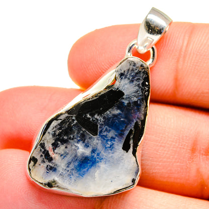 Rainbow Moonstone Pendants handcrafted by Ana Silver Co - PD16181
