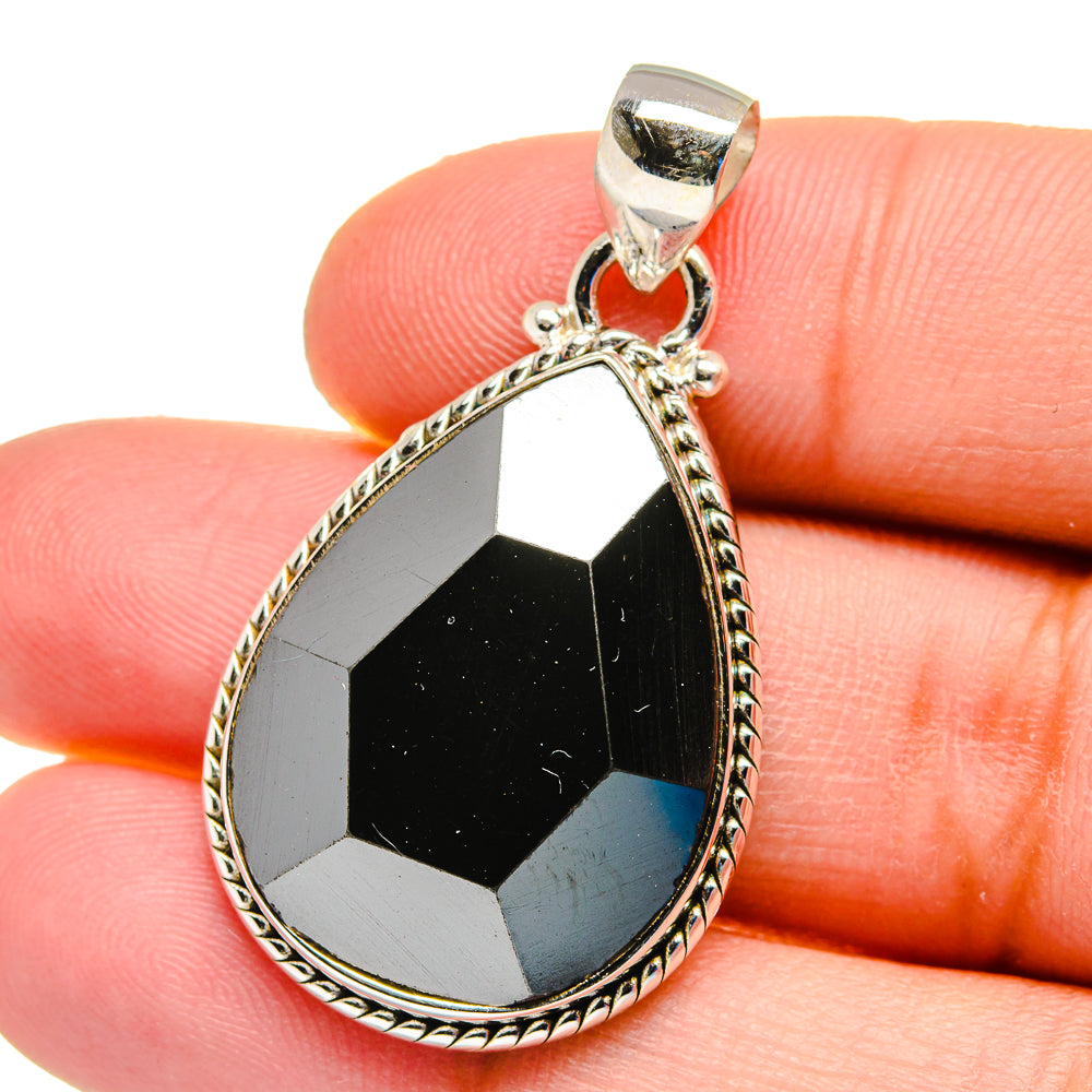 Hematite Pendants handcrafted by Ana Silver Co - PD16184