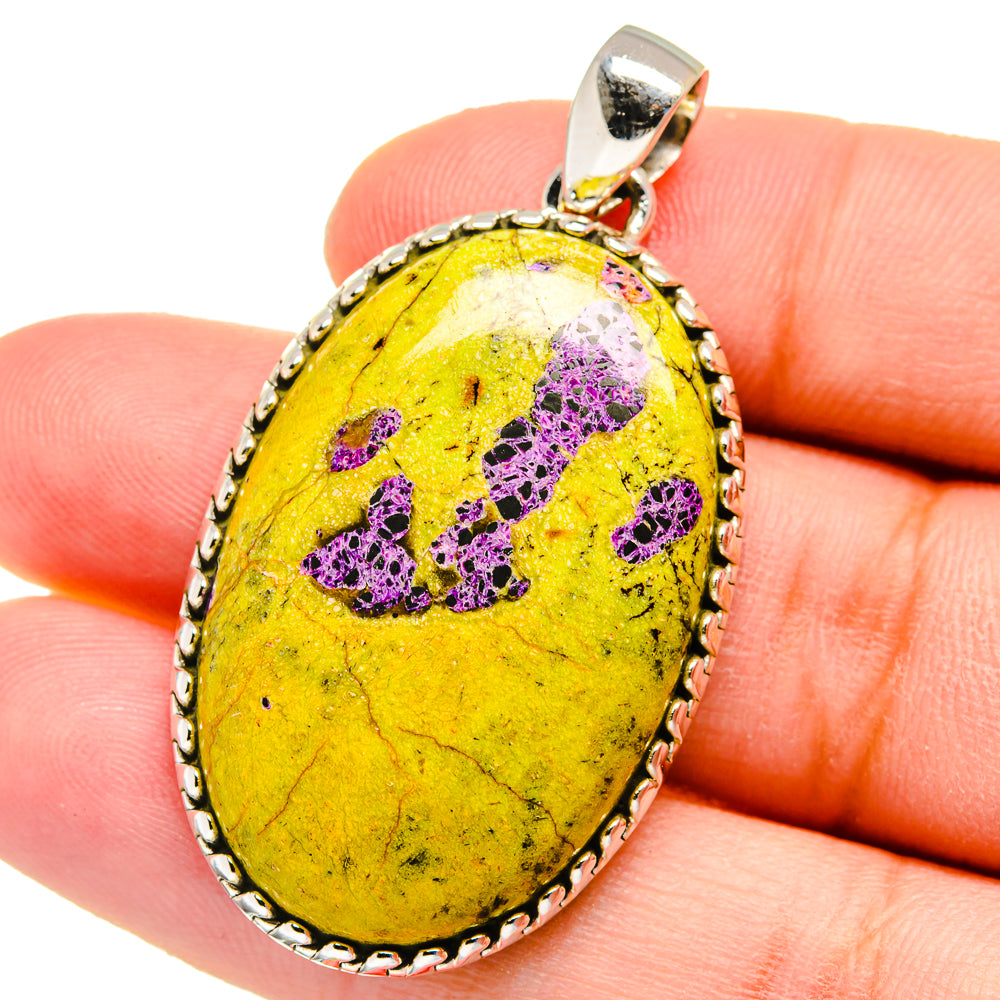 Stichtite Pendants handcrafted by Ana Silver Co - PD16188