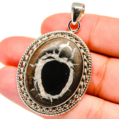 Septarian Geode Pendants handcrafted by Ana Silver Co - PD16189