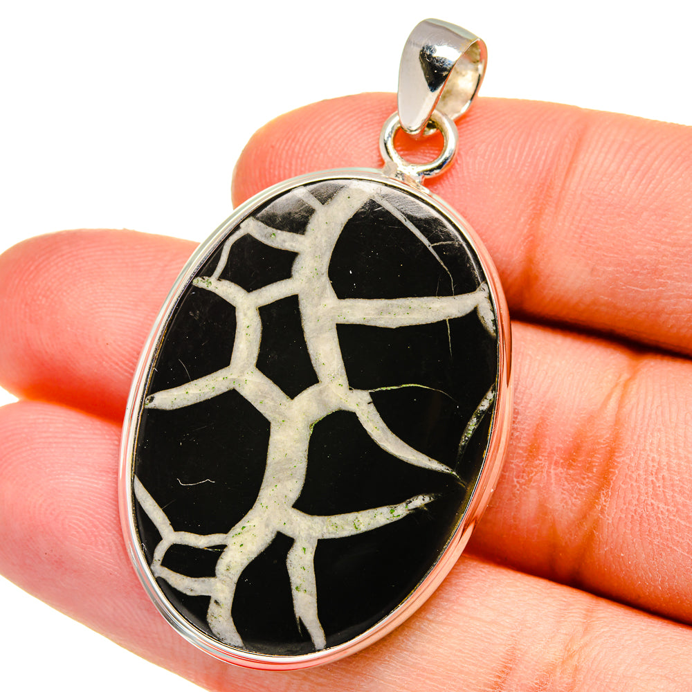 Septarian Geode Pendants handcrafted by Ana Silver Co - PD16200
