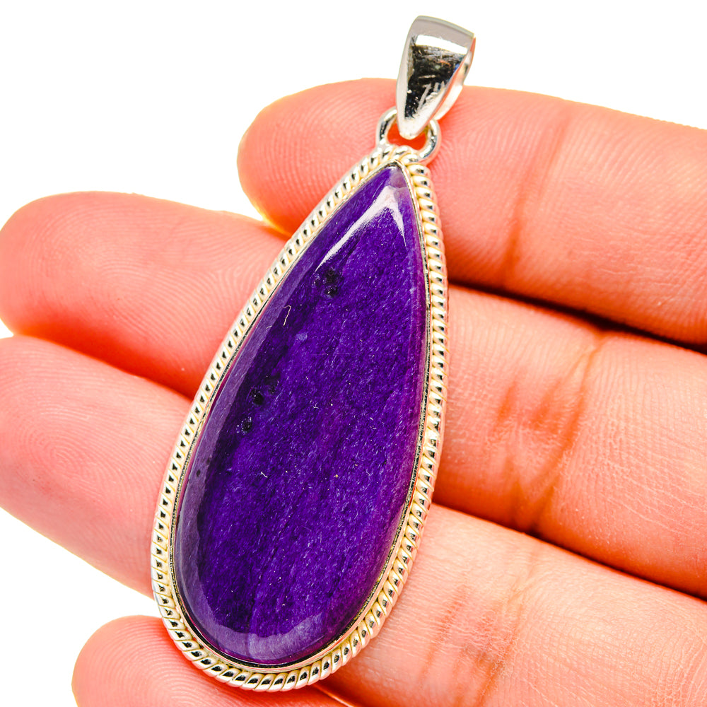 Charoite Pendants handcrafted by Ana Silver Co - PD16204