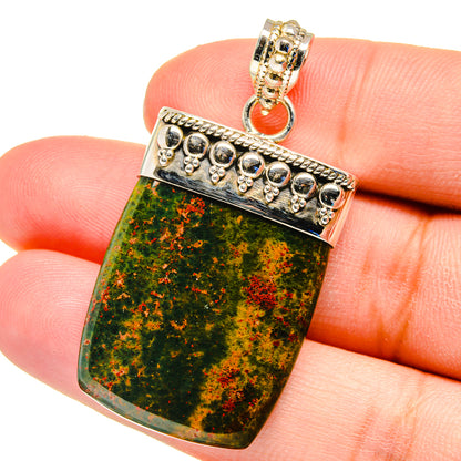 Bloodstone Pendants handcrafted by Ana Silver Co - PD16206