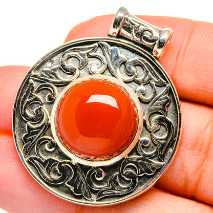 Carnelian Pendants handcrafted by Ana Silver Co - PD16211