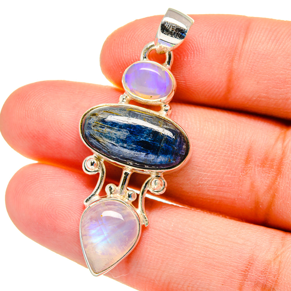Kyanite Pendants handcrafted by Ana Silver Co - PD16242