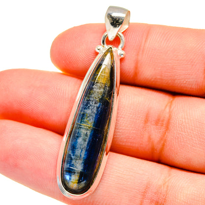 Kyanite Pendants handcrafted by Ana Silver Co - PD16250