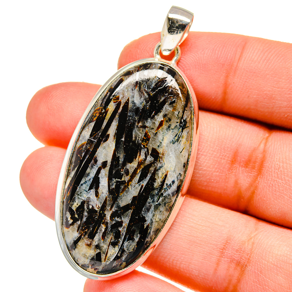 Astrophyllite Pendants handcrafted by Ana Silver Co - PD16261