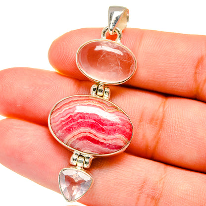Rhodochrosite Pendants handcrafted by Ana Silver Co - PD16263