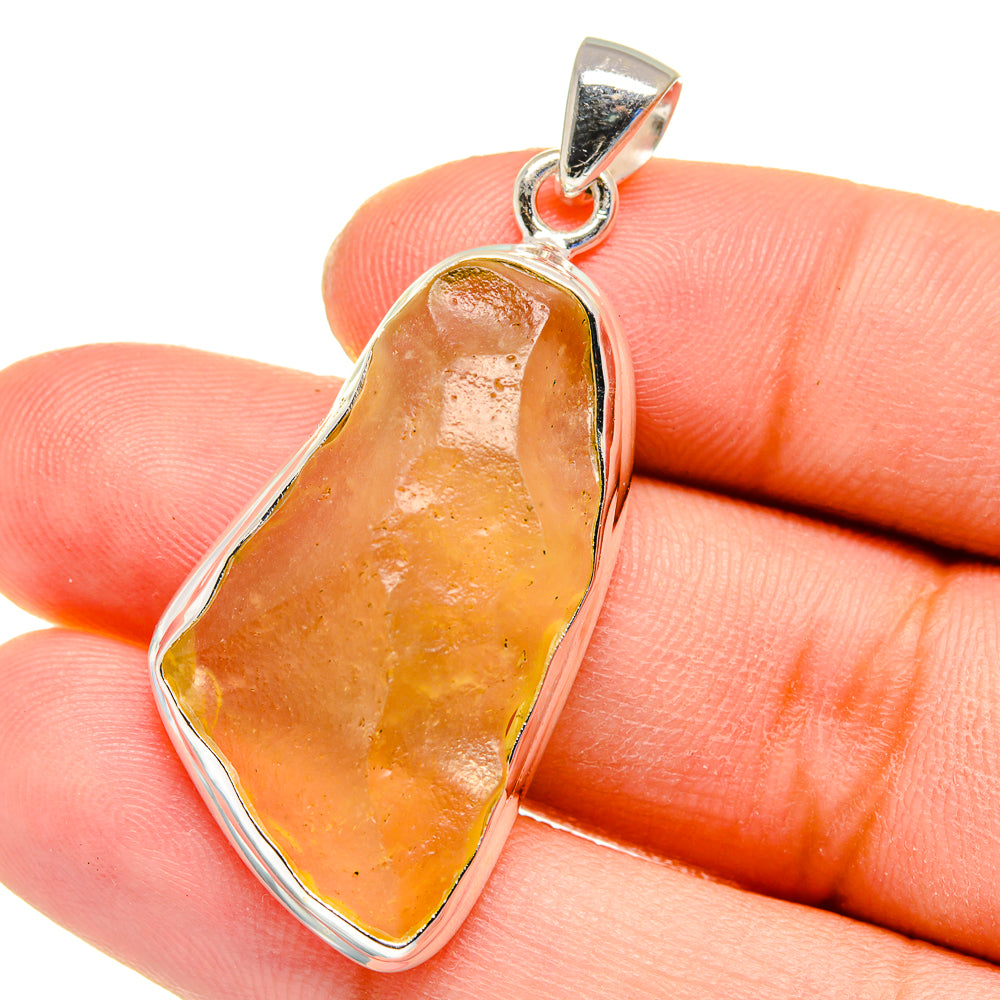 Libyan Glass Pendants handcrafted by Ana Silver Co - PD16266