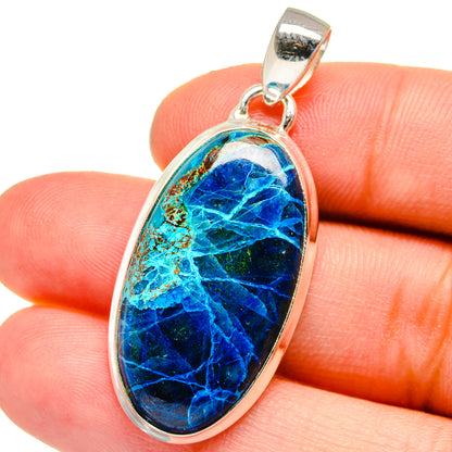 Shattuckite Pendants handcrafted by Ana Silver Co - PD16289