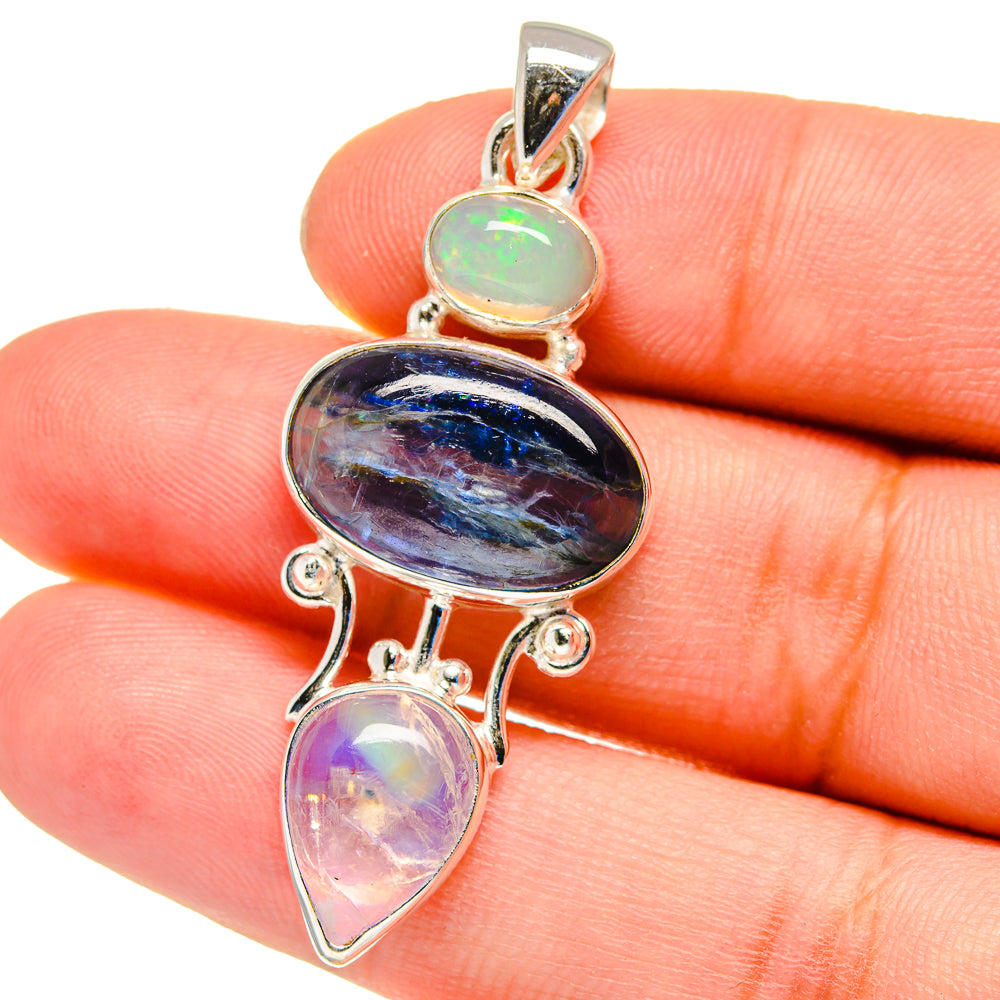 Kyanite Pendants handcrafted by Ana Silver Co - PD16294