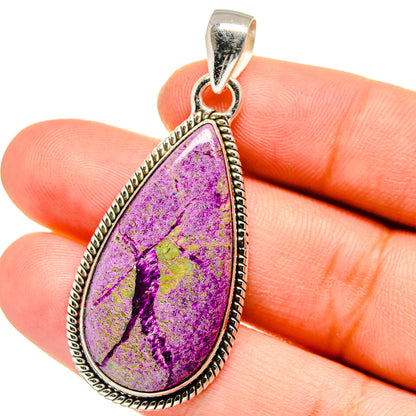 Stichtite Pendants handcrafted by Ana Silver Co - PD16304
