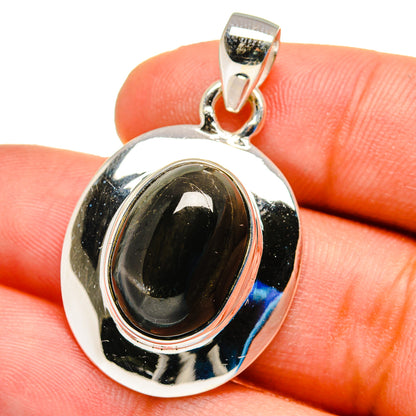 Black Onyx Pendants handcrafted by Ana Silver Co - PD16308