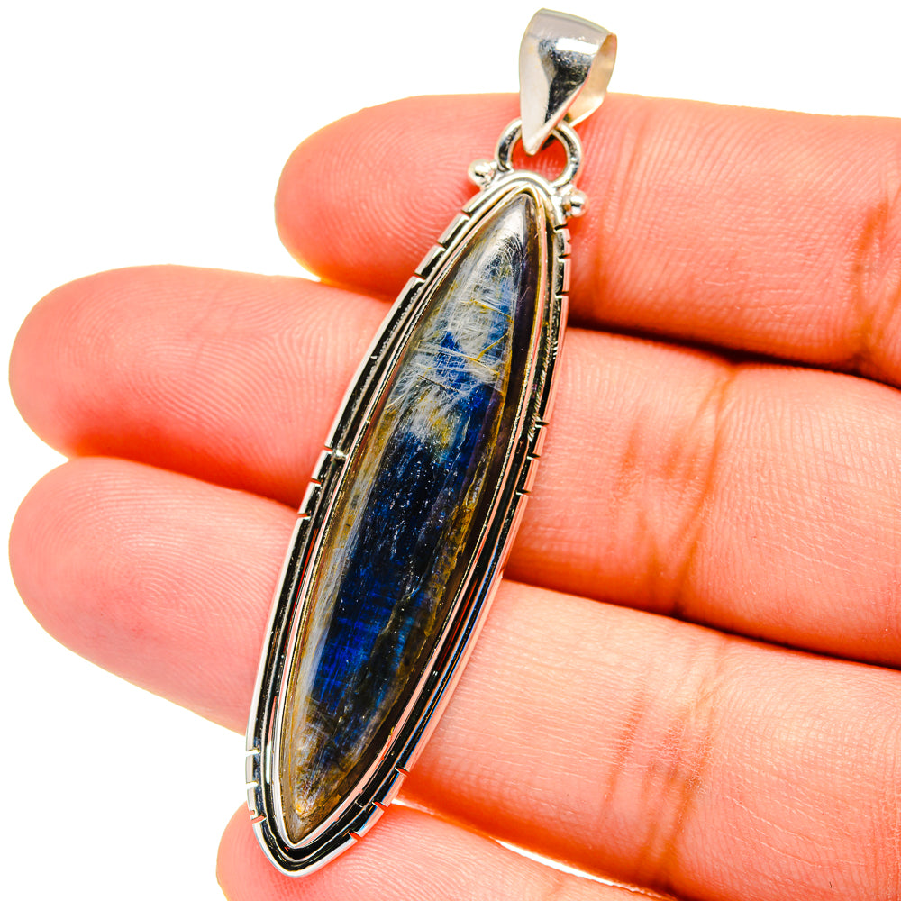 Kyanite Pendants handcrafted by Ana Silver Co - PD16325