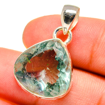Blue Fluorite Pendants handcrafted by Ana Silver Co - PD16330