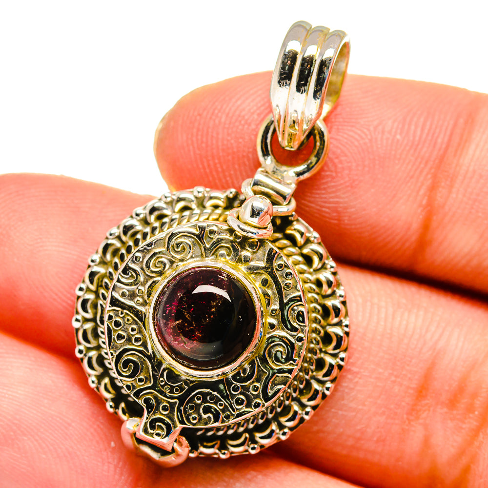 Garnet Pendants handcrafted by Ana Silver Co - PD16353