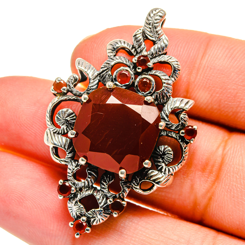Carnelian Pendants handcrafted by Ana Silver Co - PD16360