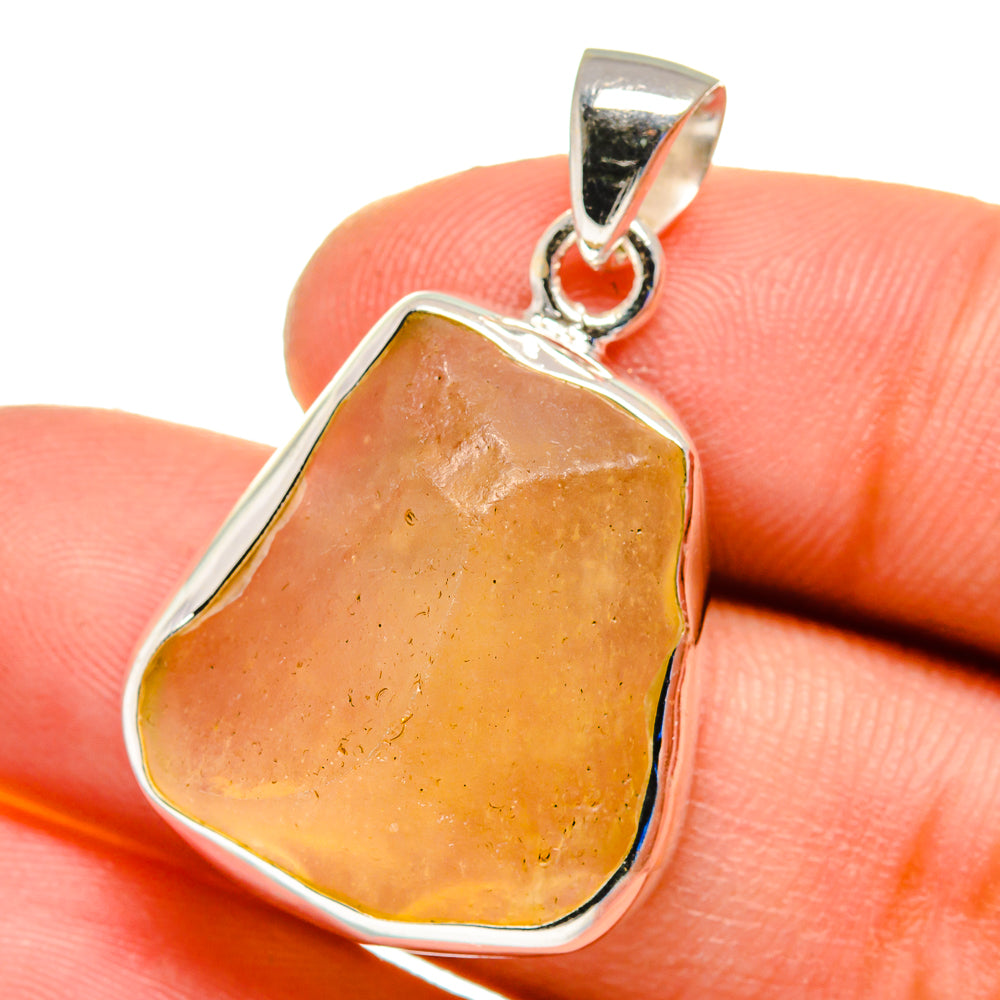 Libyan Glass Pendants handcrafted by Ana Silver Co - PD16369