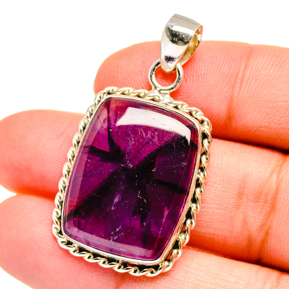 Star Amethyst Pendants handcrafted by Ana Silver Co - PD16382