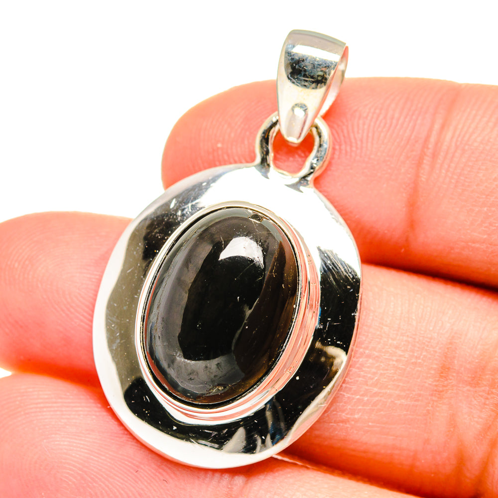 Black Onyx Pendants handcrafted by Ana Silver Co - PD16383