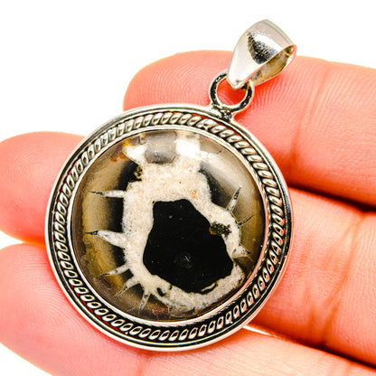 Septarian Geode Pendants handcrafted by Ana Silver Co - PD16389