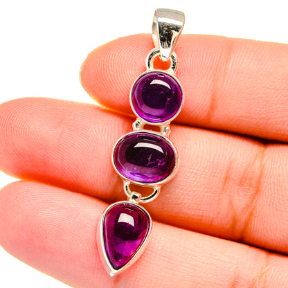 Amethyst Pendants handcrafted by Ana Silver Co - PD16446