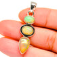 Ethiopian Opal Pendants handcrafted by Ana Silver Co - PD16451