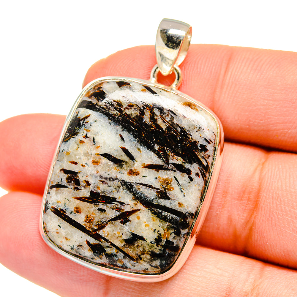Astrophyllite Pendants handcrafted by Ana Silver Co - PD16458