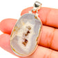White Geode Slice Pendants handcrafted by Ana Silver Co - PD16459