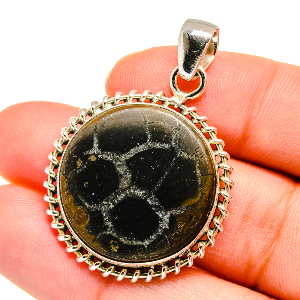 Septarian Geode Pendants handcrafted by Ana Silver Co - PD16463