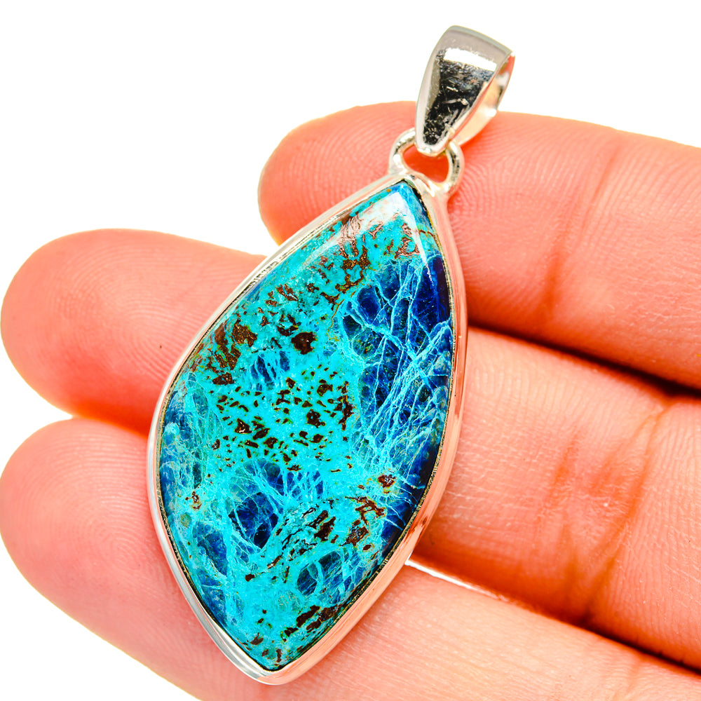Shattuckite Pendants handcrafted by Ana Silver Co - PD16473