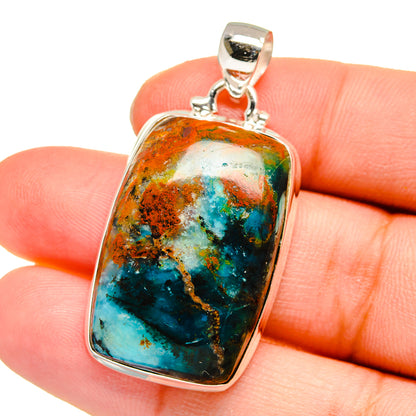 Peruvian Opal Pendants handcrafted by Ana Silver Co - PD16478