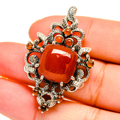 Carnelian Pendants handcrafted by Ana Silver Co - PD16507