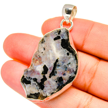 Rainbow Moonstone Pendants handcrafted by Ana Silver Co - PD16508