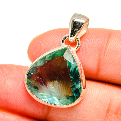 Green Fluorite Pendants handcrafted by Ana Silver Co - PD16514
