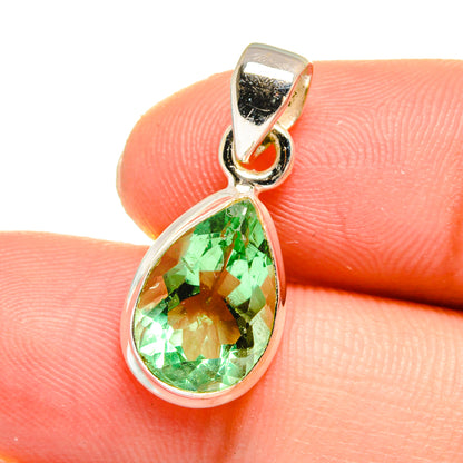 Green Fluorite Pendants handcrafted by Ana Silver Co - PD16515