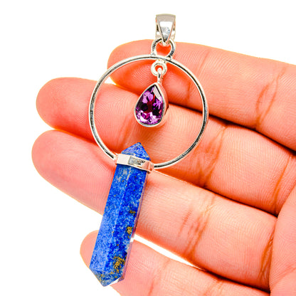 Lapis Lazuli Pendants handcrafted by Ana Silver Co - PD16526