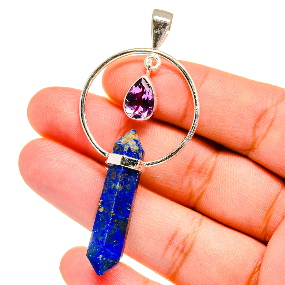 Lapis Lazuli Pendants handcrafted by Ana Silver Co - PD16527
