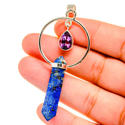 Lapis Lazuli Pendants handcrafted by Ana Silver Co - PD16528
