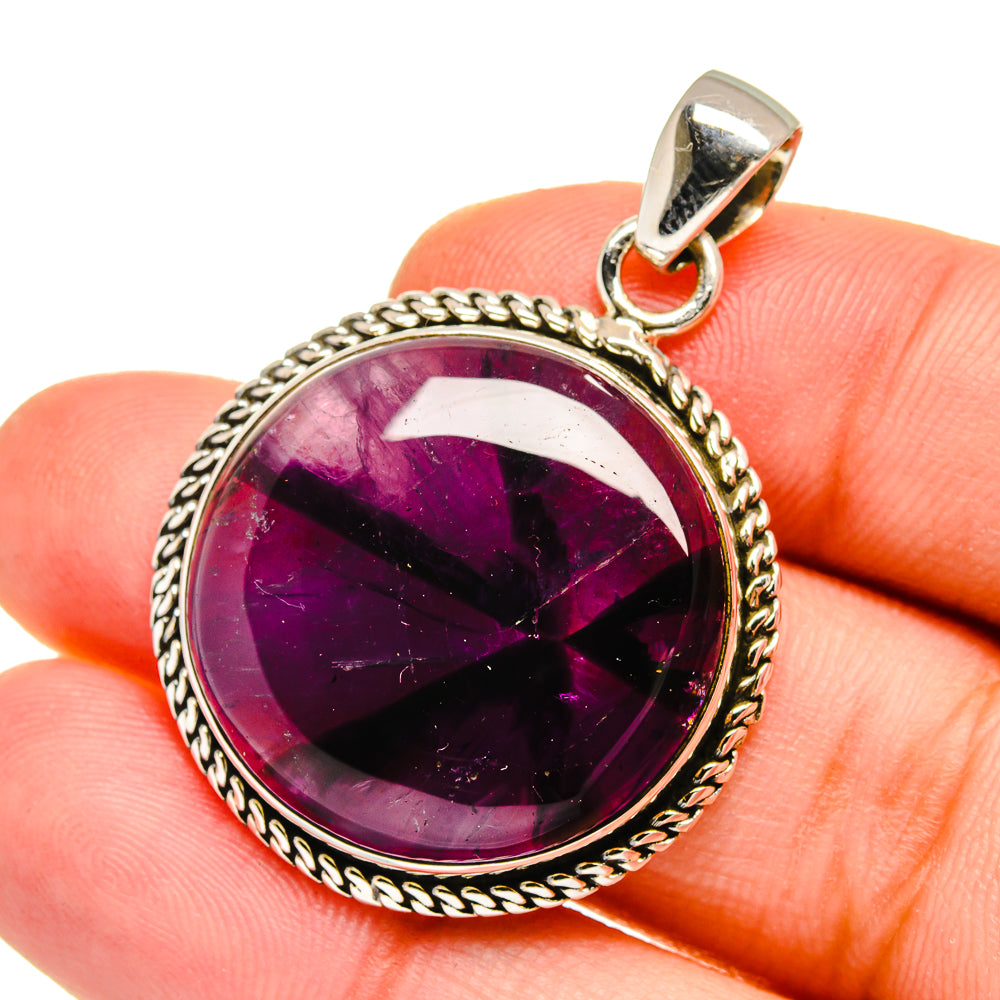 Star Amethyst Pendants handcrafted by Ana Silver Co - PD16539
