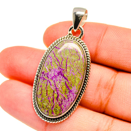 Stichtite Pendants handcrafted by Ana Silver Co - PD16549