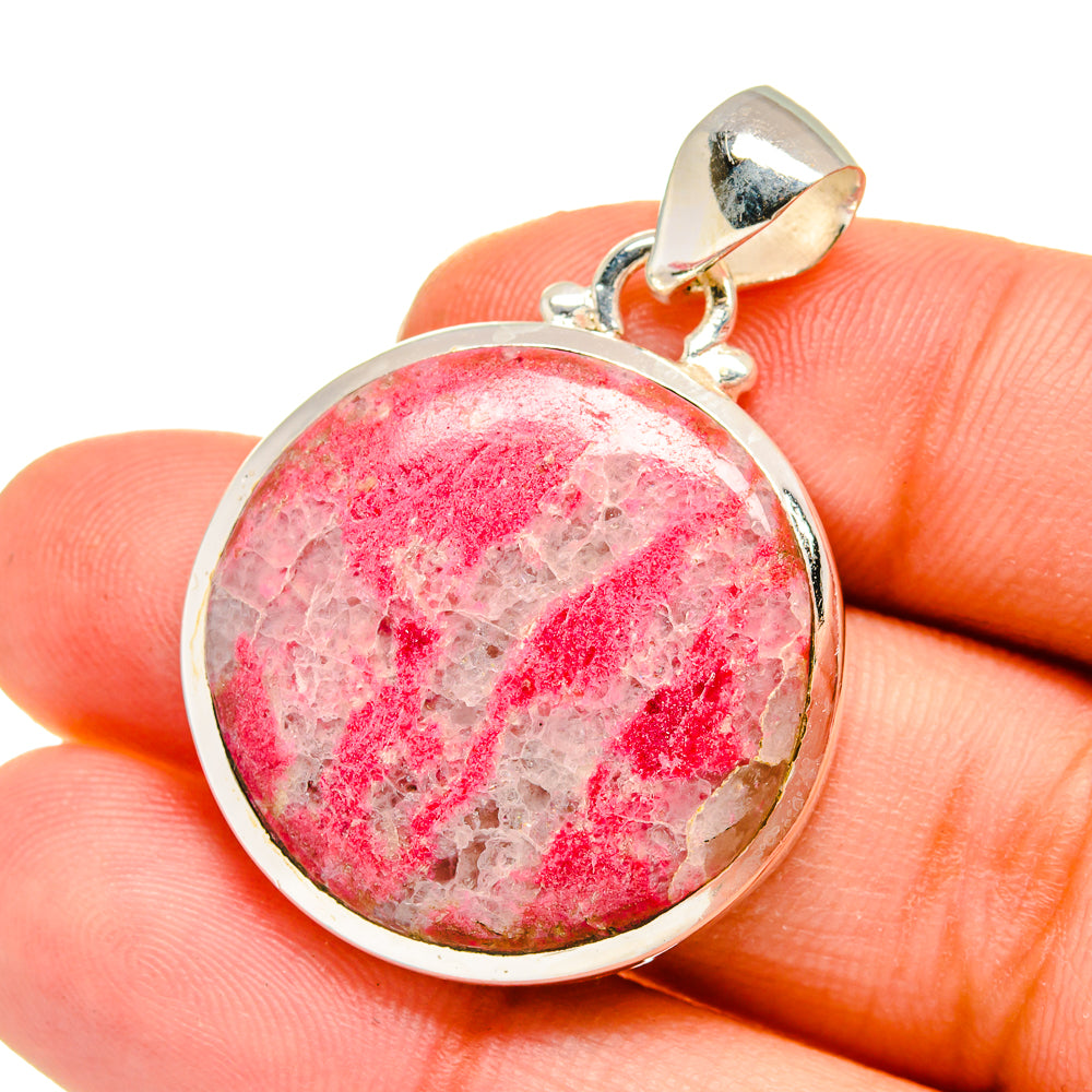Rhodochrosite Pendants handcrafted by Ana Silver Co - PD16553
