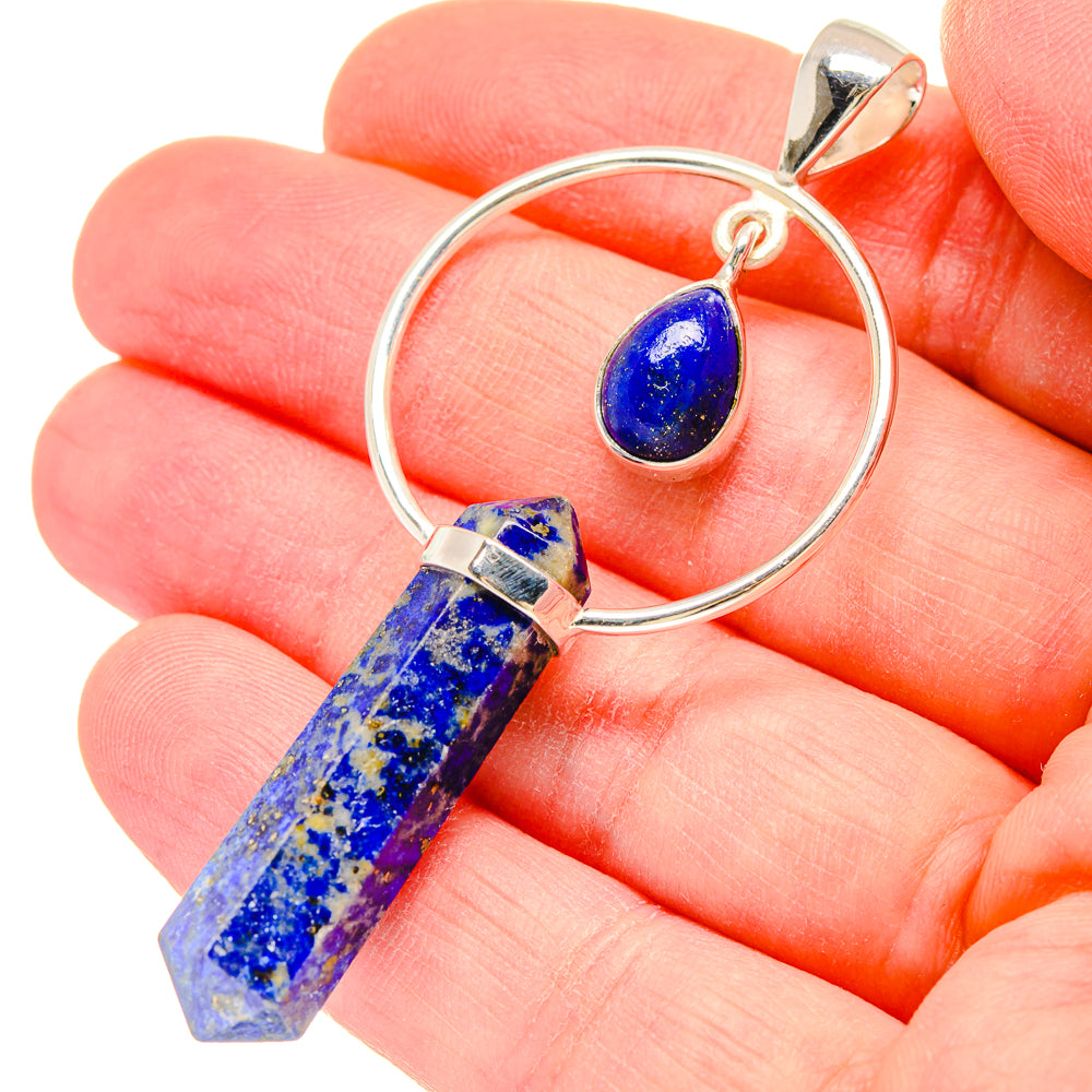 Lapis Lazuli Pendants handcrafted by Ana Silver Co - PD16590