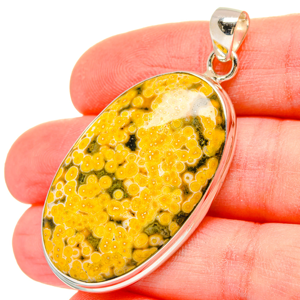 Ocean Jasper Pendants handcrafted by Ana Silver Co - PD16603