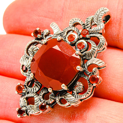 Carnelian Pendants handcrafted by Ana Silver Co - PD16609