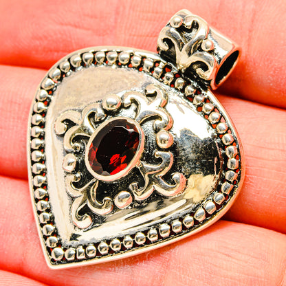 Garnet Pendants handcrafted by Ana Silver Co - PD16615